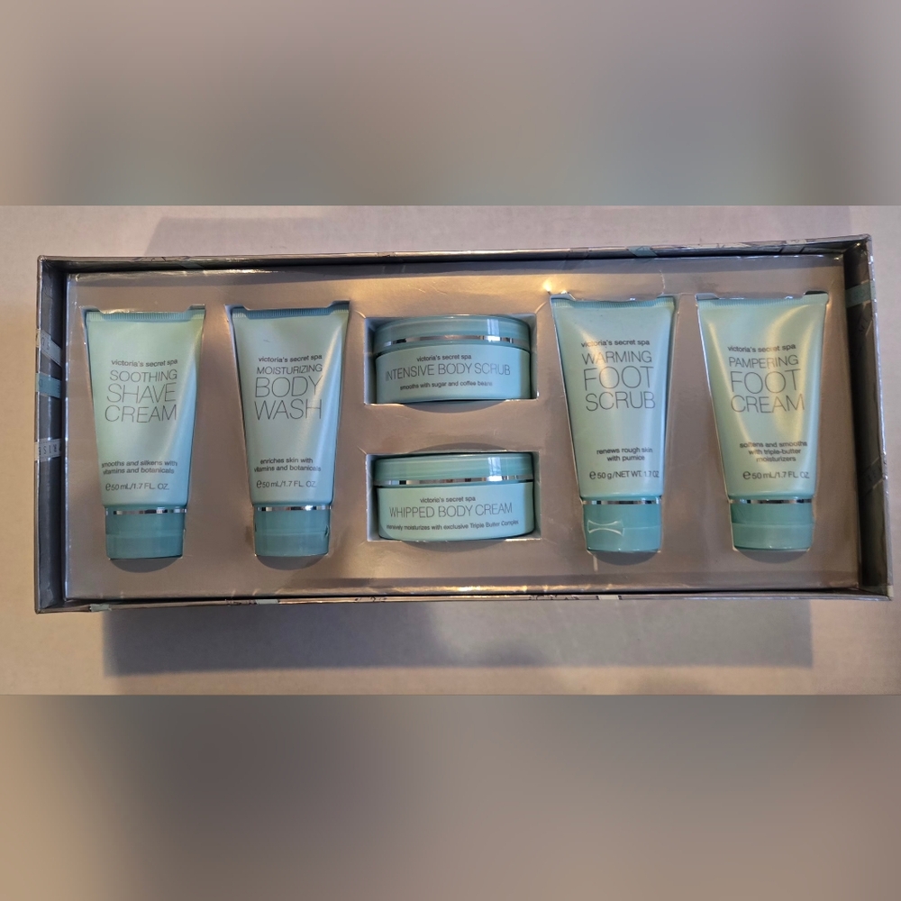 Victoria's Secret Spa Skincare Set - Light Blue